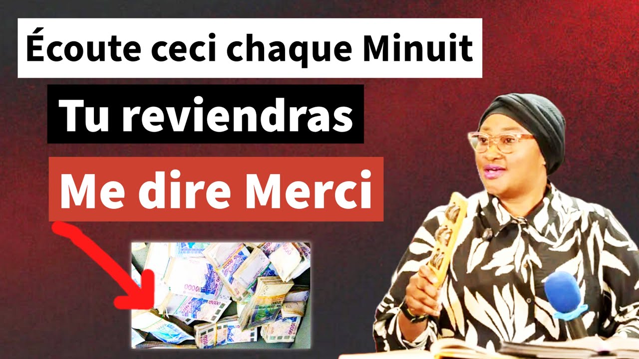 MINUIT C'EST L'HEURE DE PRIER POUR RENVERSER LES MALÉDICTIONS! pst joelle kabasele