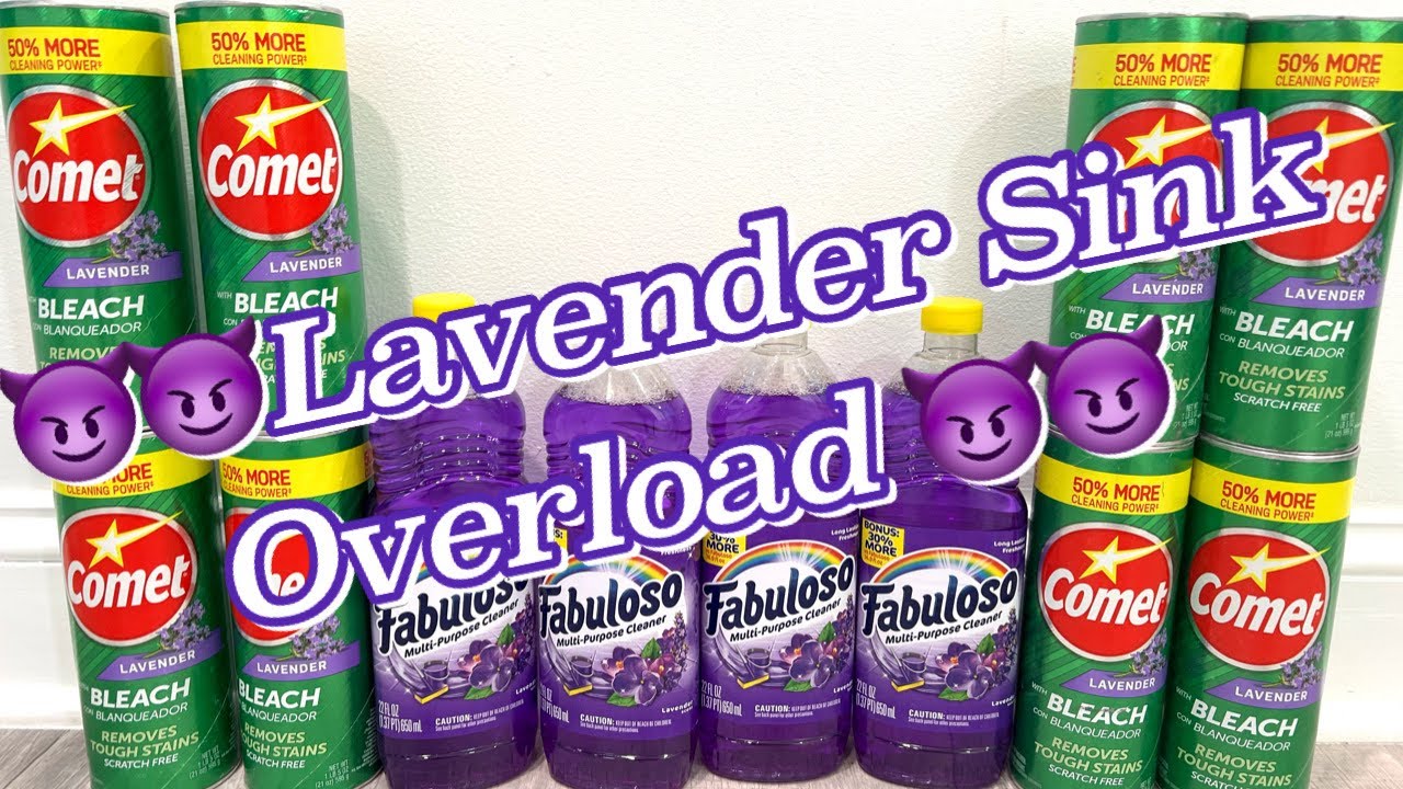 😈😈 Lavender Sink Overload 😈😈