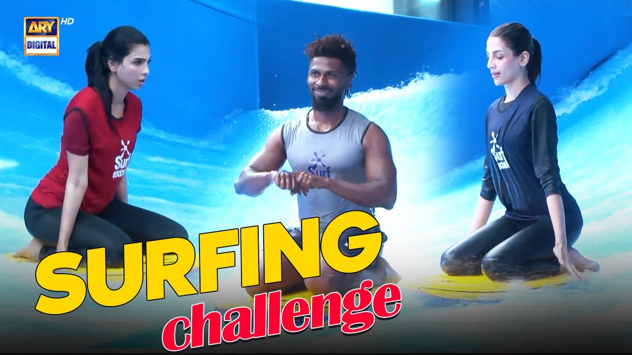 Balance. Focus. Power. 🌊💪 Contestants took on the Surf Board Challenge | The Ultimate Muqabla S4