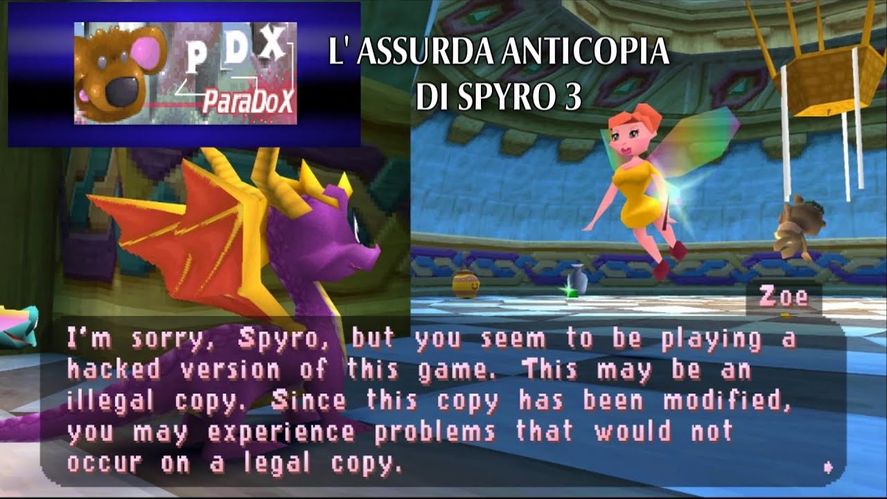 L'assurda Misura Anti Pirateria Di Spyro 3