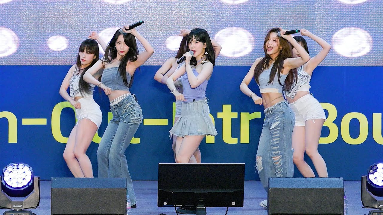 230811 비비지 VIVIZ Full Ver PULL UP + LOVEADE + 늘 지금처럼 + Love Love Love + BOP BOP 4K 직캠 @대한민국 국제 관광박람회