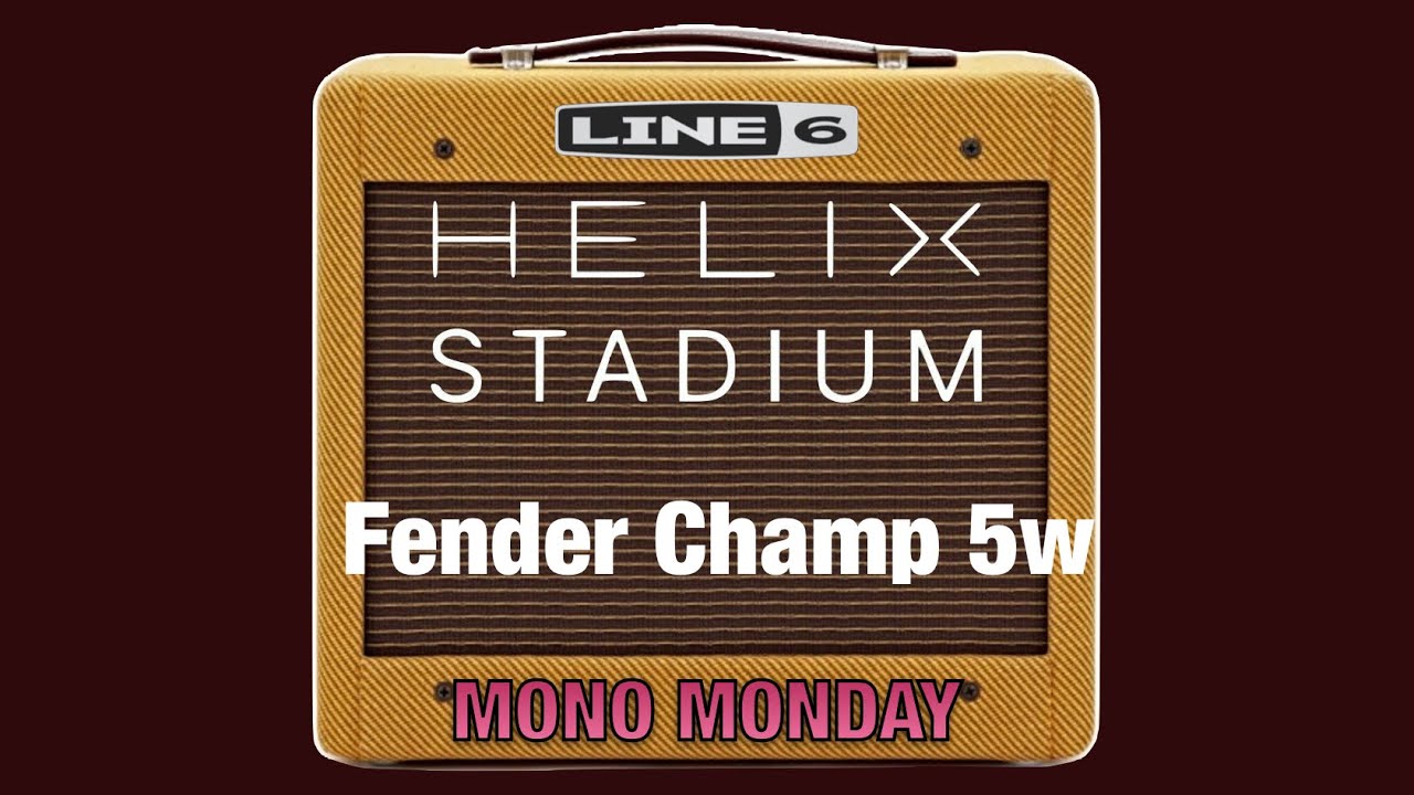 Helix Stadium Agora 5w Tweed Preset Build
