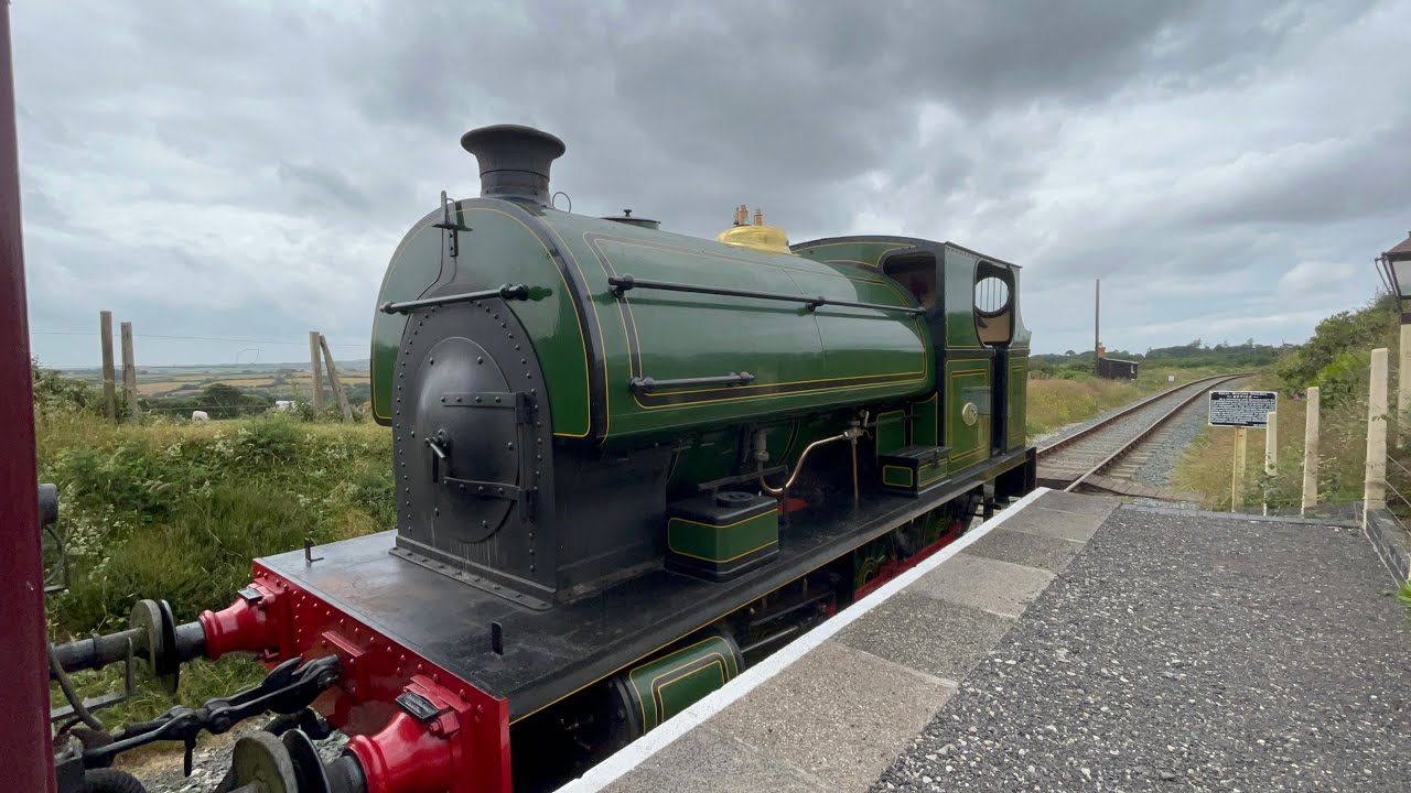 peckett 2000 at the Helston Railway