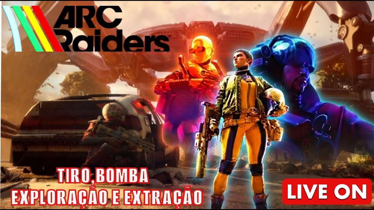 ARC RAIDERS - INICÍO DO TIRO BOMBA E EXTRAÇÃO -  UFA PRO DO PC RESOLVIDO