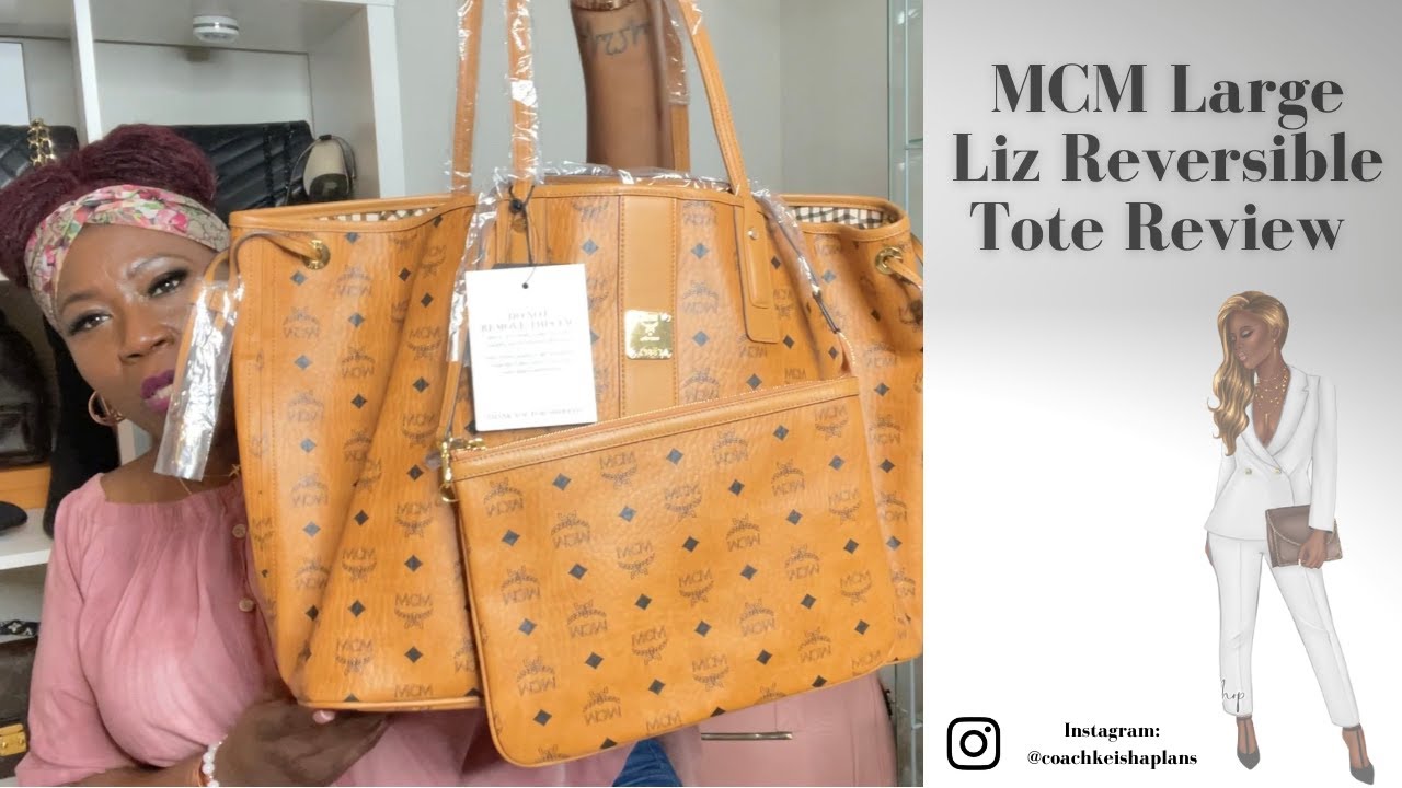 MCM Large Liz Reversible Tote Review