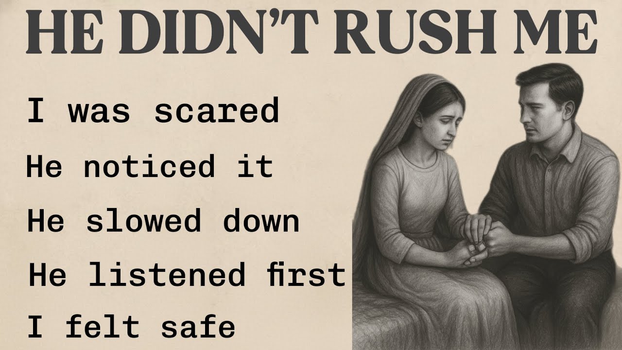 Learn English Through Stories | He Didn’t Rush Me | English Listening & Speaking Practice
