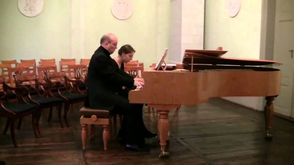 Carl Maria von Weber, op. 60 Nr. 1 , Konstanze Hollitzer und Edwin Diele