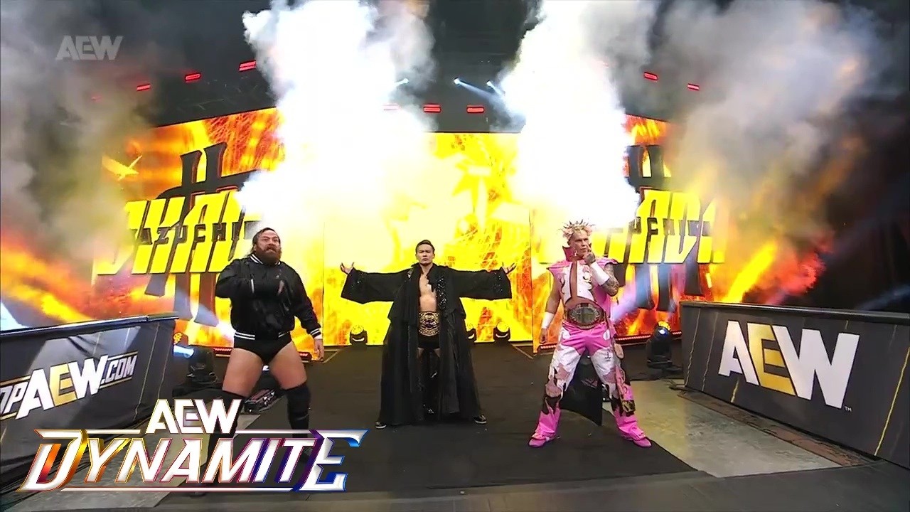 Kyle Fletcher, Mark Davis & Kazuchika Okada Entrance - AEW Dynamite, March 4, 2026