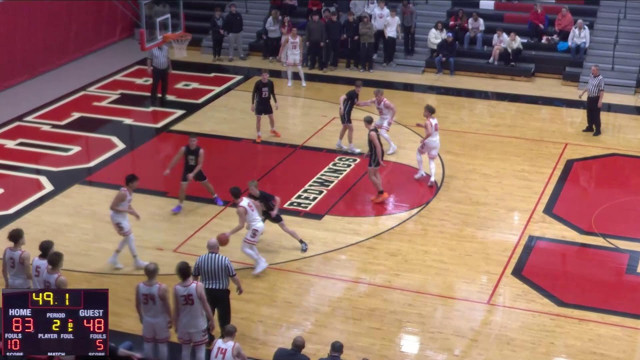 Sheboygan South High School vs Ripon High School Mens Varsity Basketball