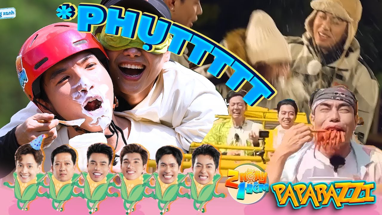 2 NGÀY 1 ĐÊM PAPARAZZI #7 : Những màn ăn uống bất ổn, HIEUTHUHAI bị Tăng Duy Tân phong ấn nhan sắc