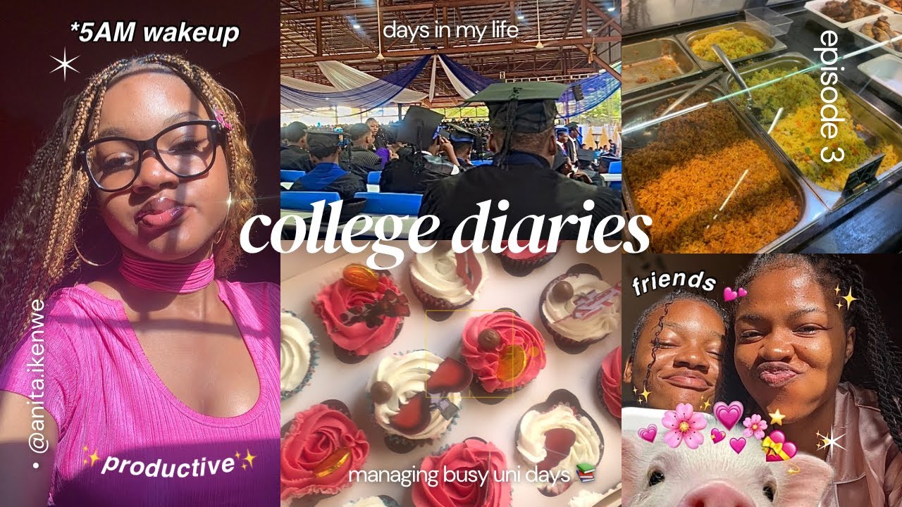 Days in my life | Life of a university student in Nigeria | + friends 🖇️🎀