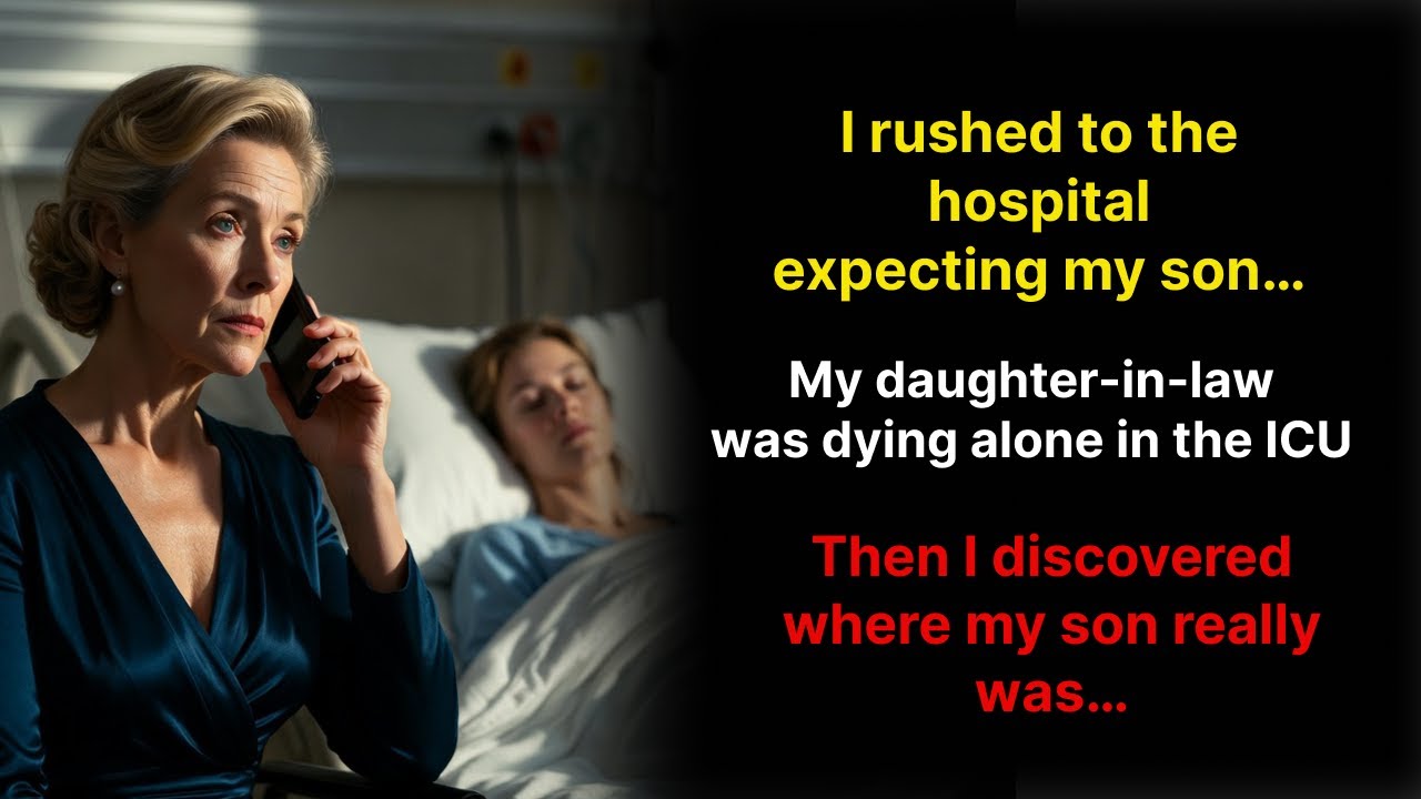 I Found My Daughter-in-Law Dying Alone… What I Did Next Shocked Everyone