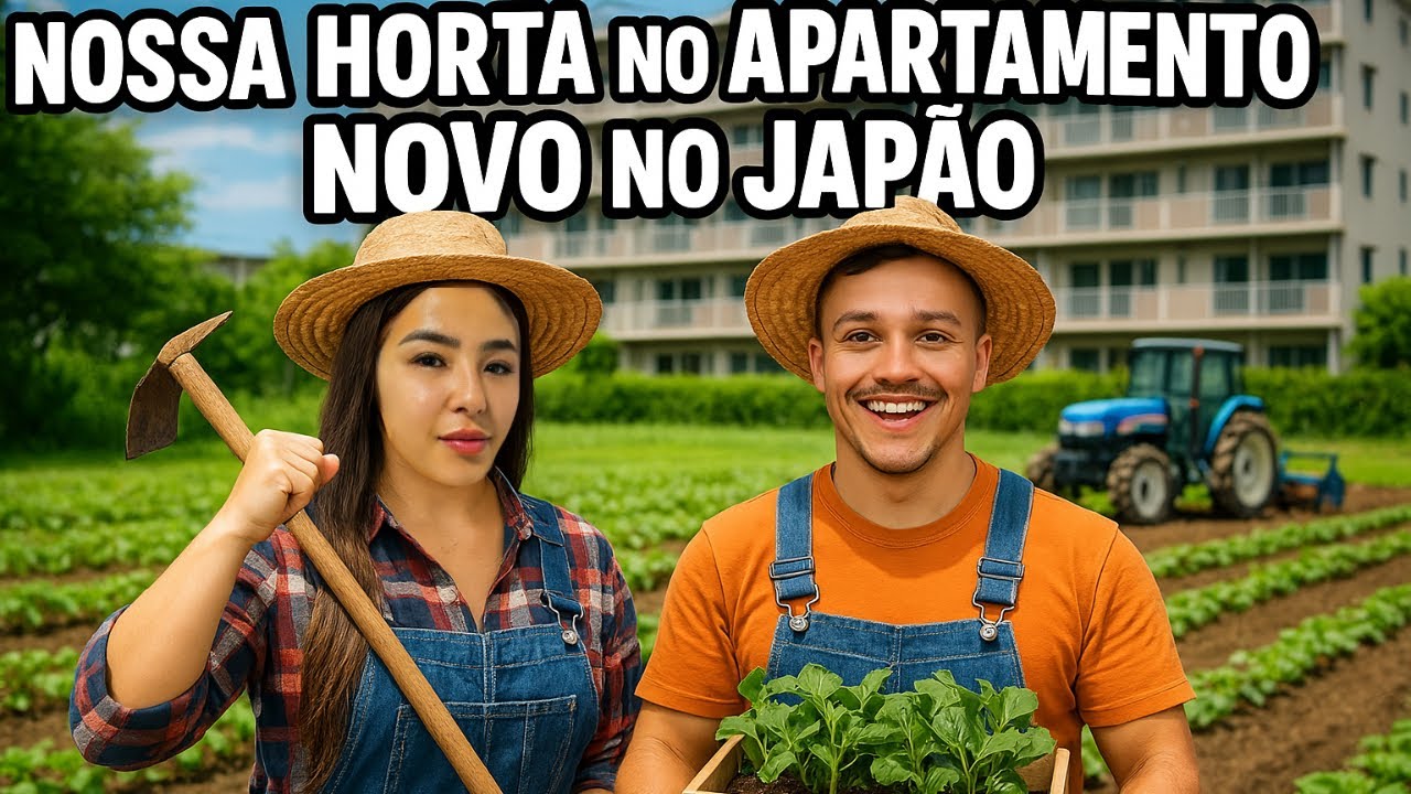 Mudamos e Já Começamos a Plantar no Japão!