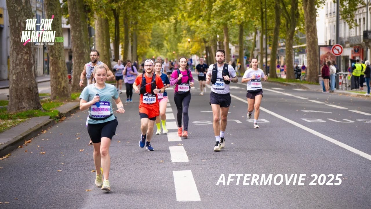 MARATHON, 10 ET 20 KM DE TOURS - AFTERMOVIE 2025