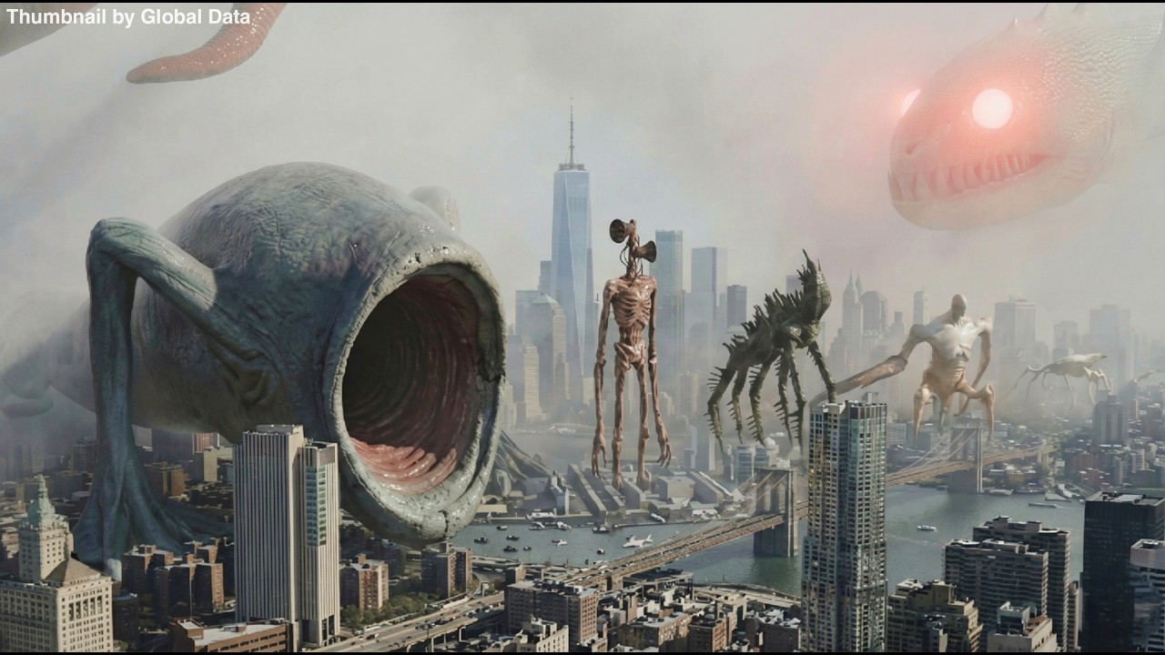 Trevor Henderson Monsters Size Comparison in 3D | Scary Horror Giants