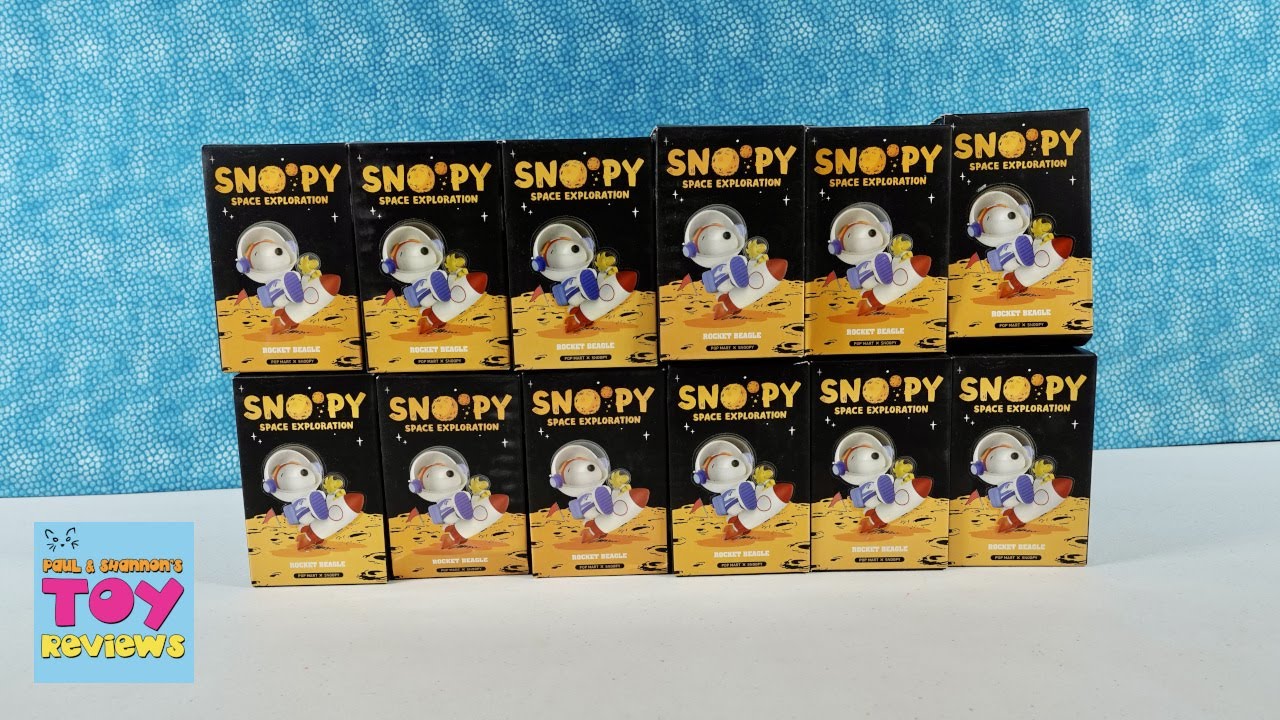 Snoopy Space Exploration Peanuts Blind Box Pop Mart Figure Opening | PSToyReviews