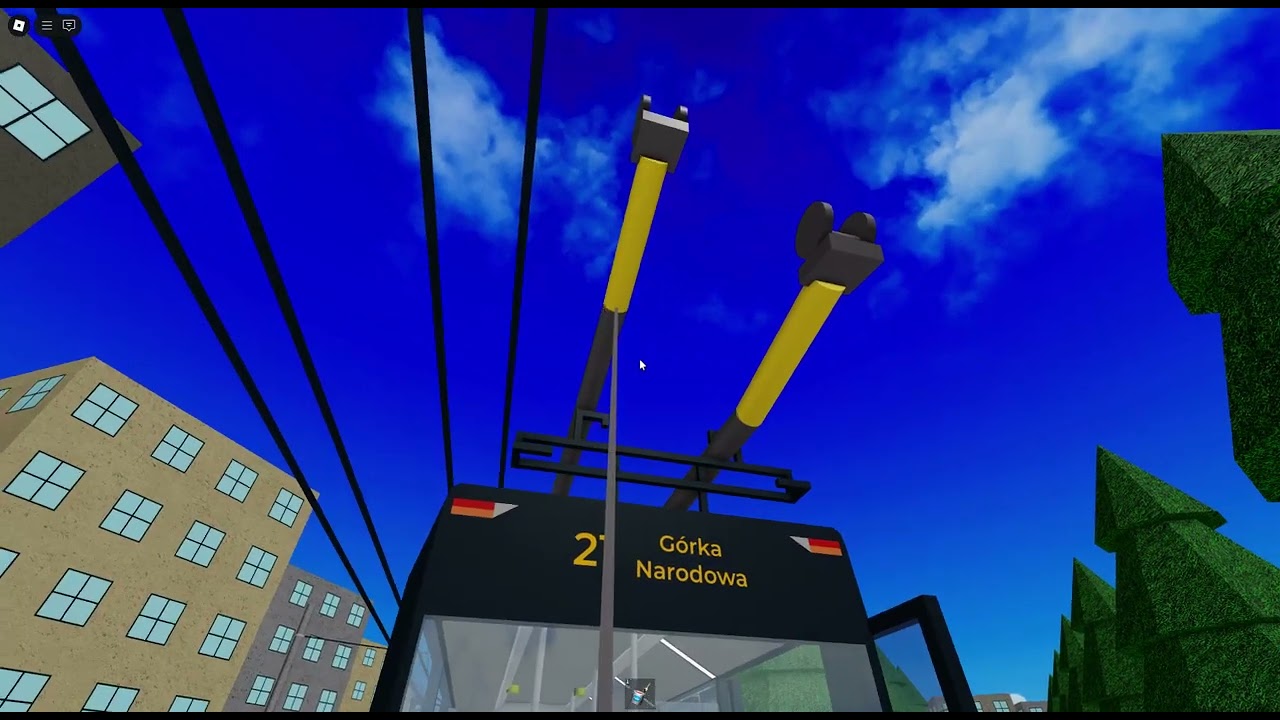 Roblox | Route 21| Nid's buses and Trams | Solaris Trollino 24 IV | Gameplay