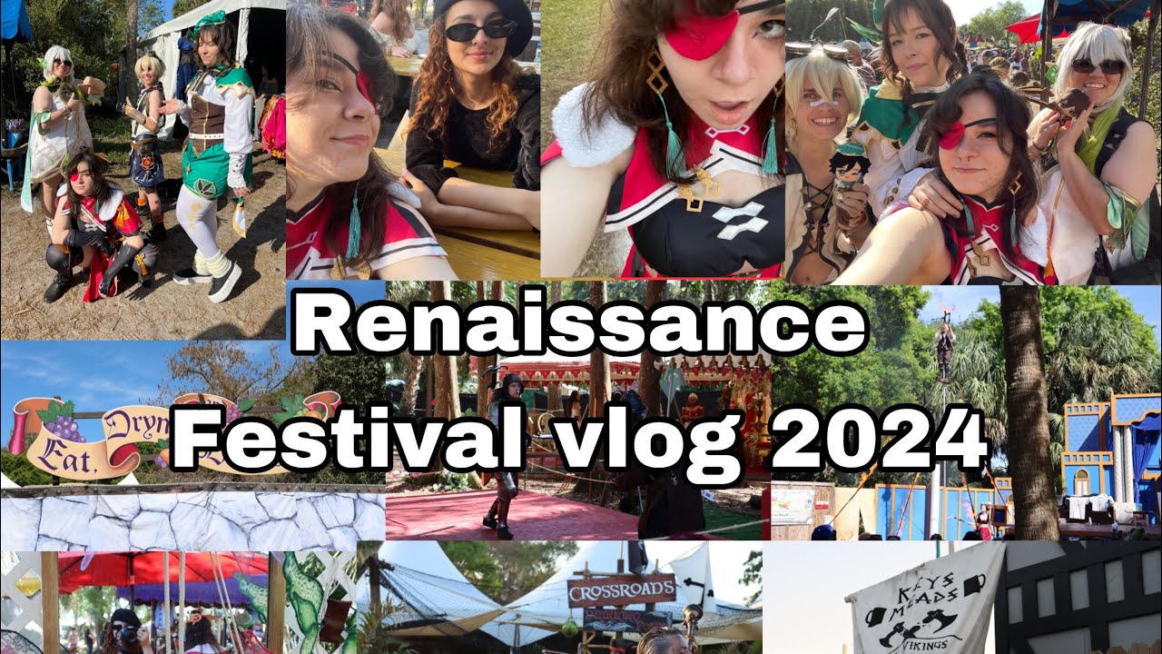 Renaissance Festival 2024 Vlog!! // 2.24.24