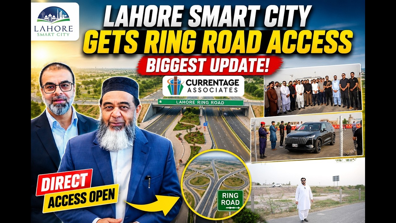 Lahore Smart City Ring Road Entrance | Latest Development Update 2026