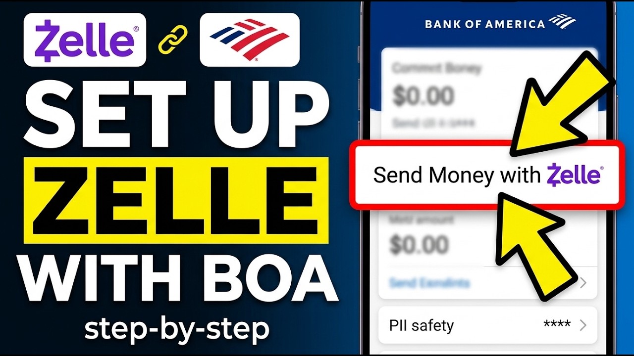 How to Set Up Zelle with Bank of America 2026 (Step by Step)