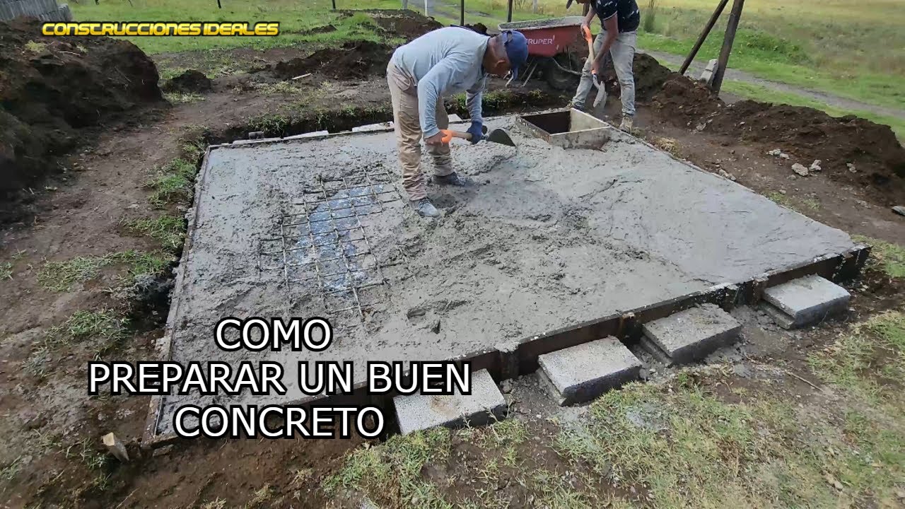 Colado de la Losa de la Cisterna | CONSTRUCCIONES IDEALES