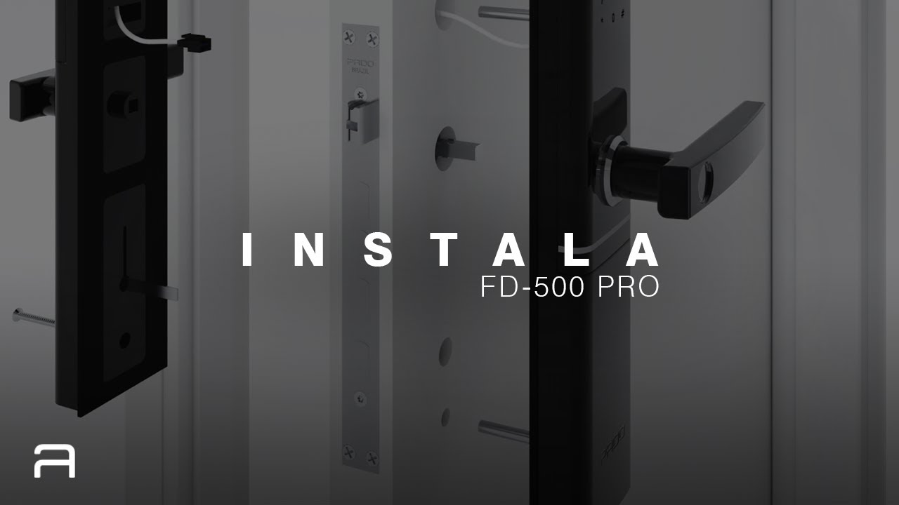 Instalação Fechadura FD-500 PRO - Pado