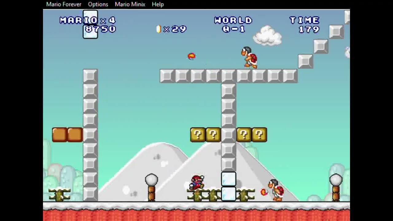 Mario Forever Remake - Playing World Q!