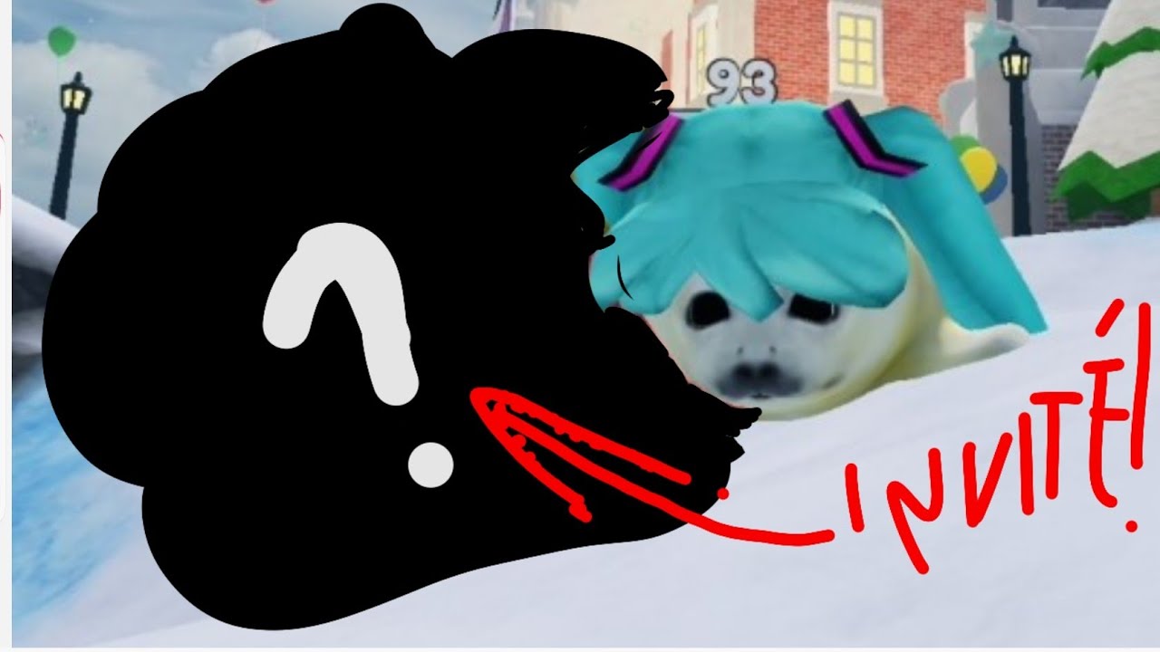 Je joue au jeu le plus mignon du monde avec un fan (be a Silly seal )