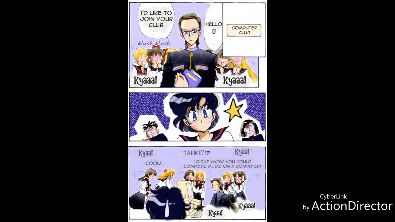 Sailor moon : ami x taiki 💗💗