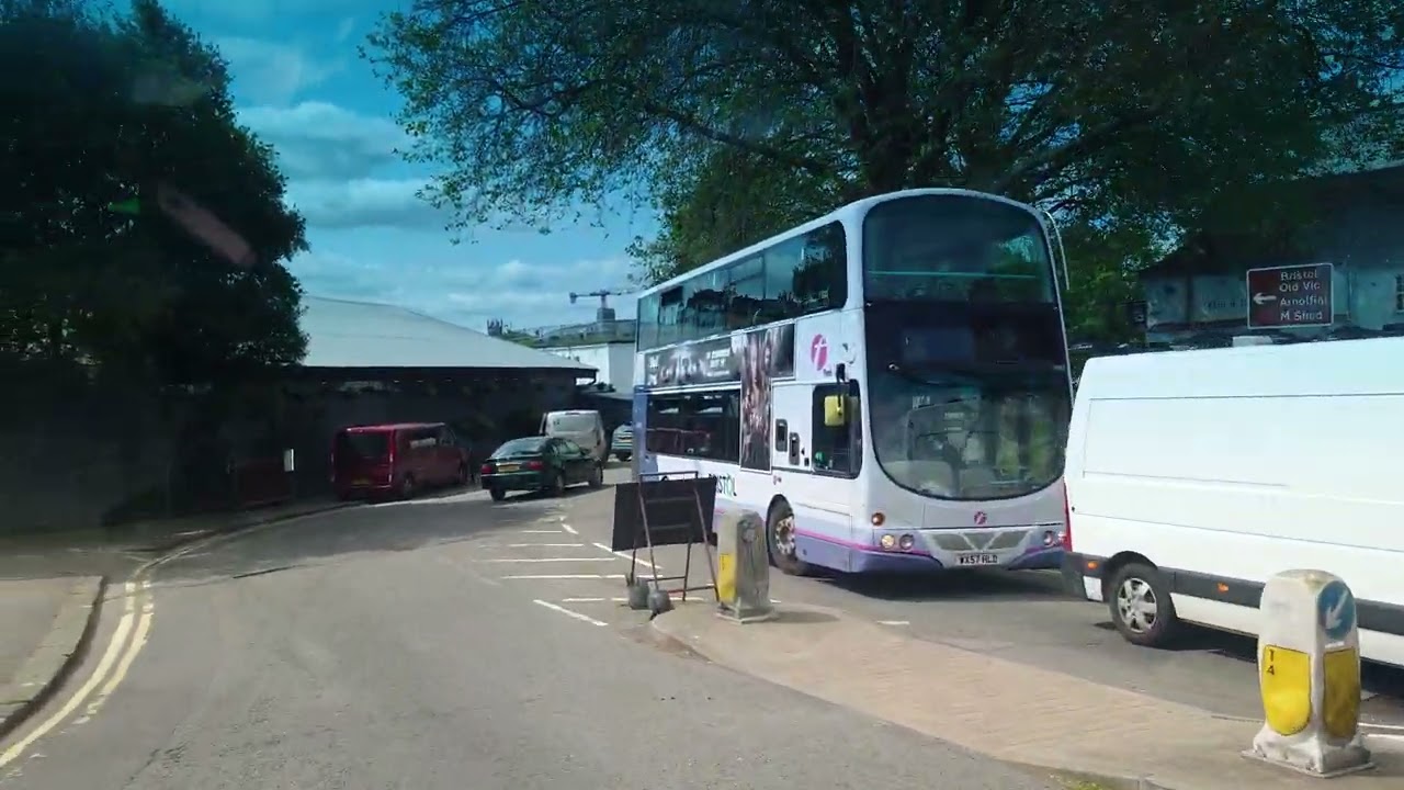 Travel UK. Driving in Bristol. England