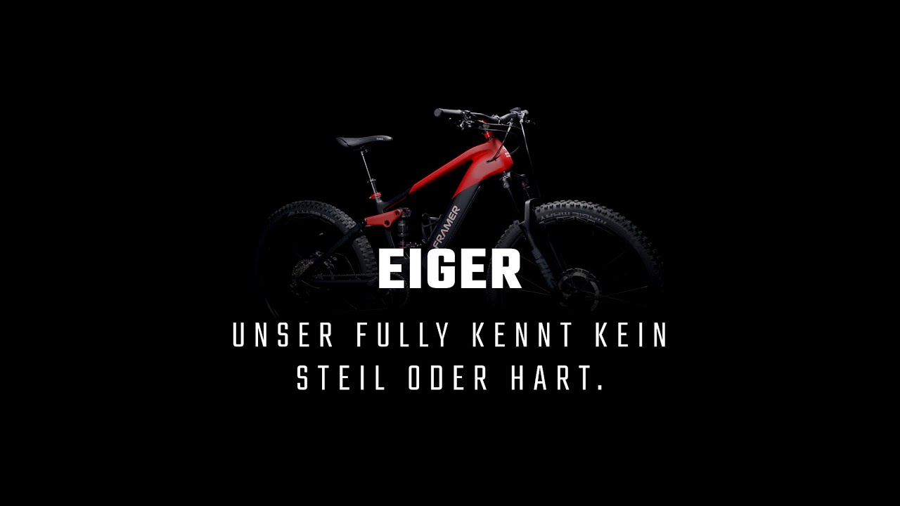 EIGER   I   100% Carbon e-Fully   I   e-FRAMER Modell 2022
