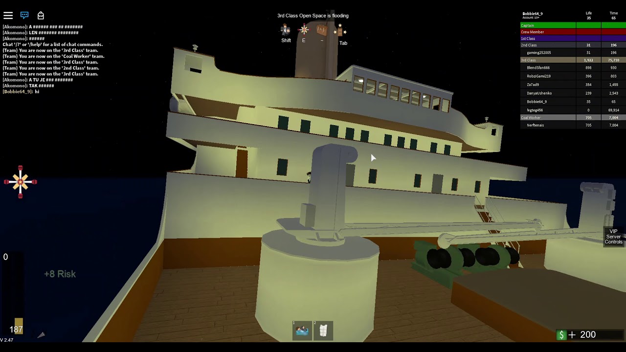 Titanic circa 1912 (ingekleurd)