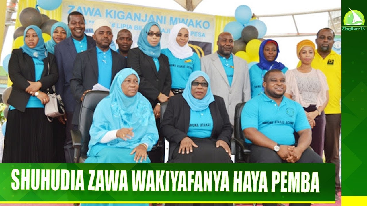 SHUHUDIA ZAWA WAKIYAFANYA HAYA PEMBA
