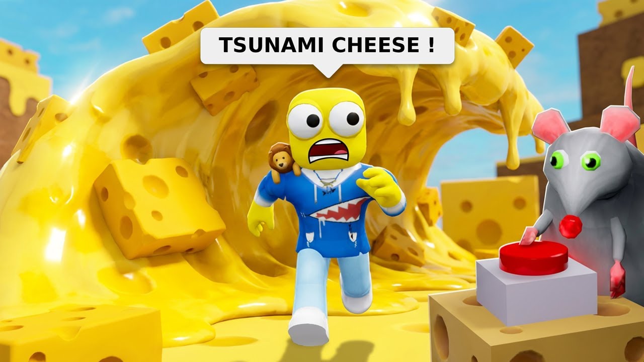 LE TSUNAMI DE FROMAGE est DANGEUREUX et ENORME (souris moche)