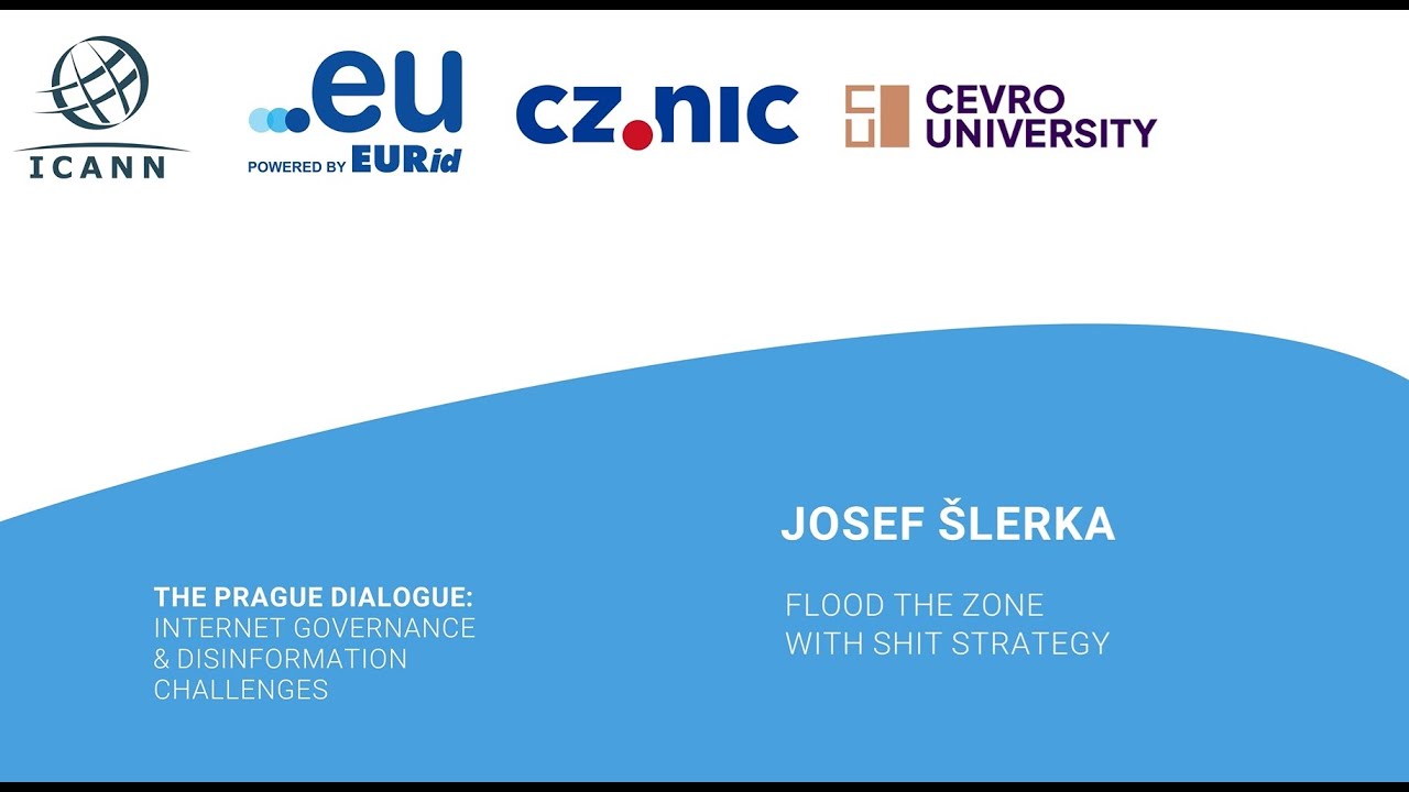 The Prague Dialogue: Multistakeholder voices shaping the digital future. Keynote by Josef Šlerka