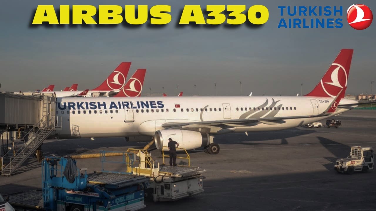 New York to Istanbul | Turkish Airways A330 I Economy Class I FULL Experience (2025)