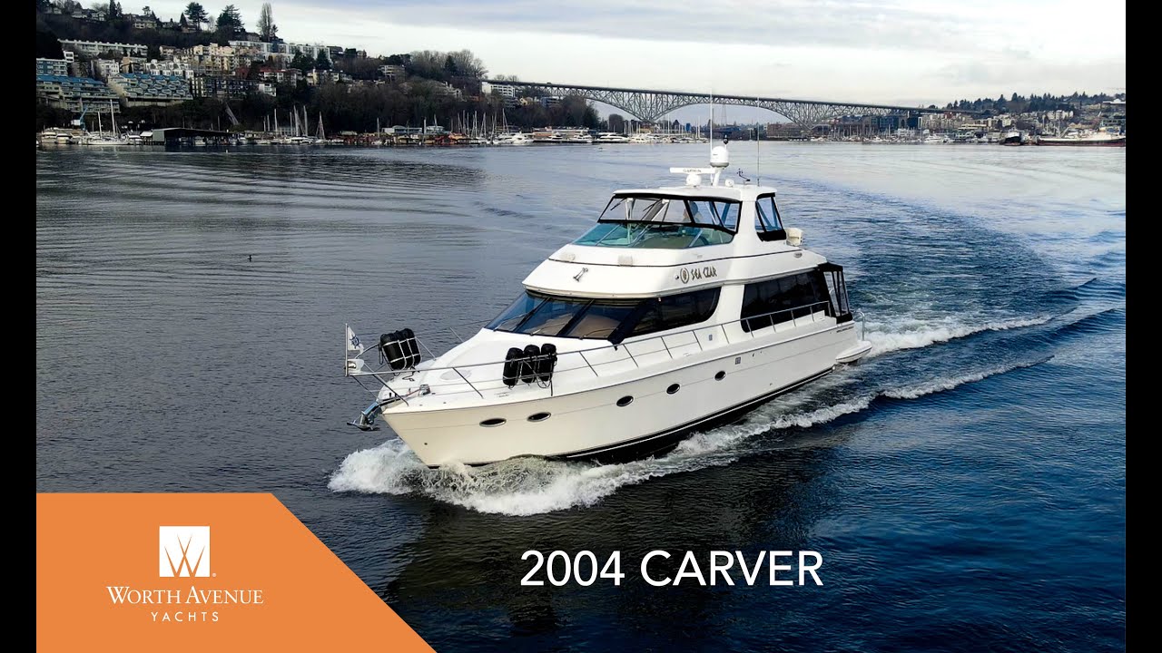 57' (17.37m) Carver Yacht SEA CZAR Sold by Worth Avenue Yachts