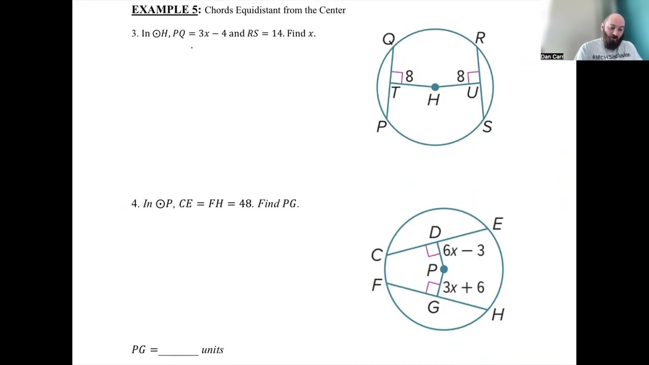 10 3 Day 2 Arcs and Chords