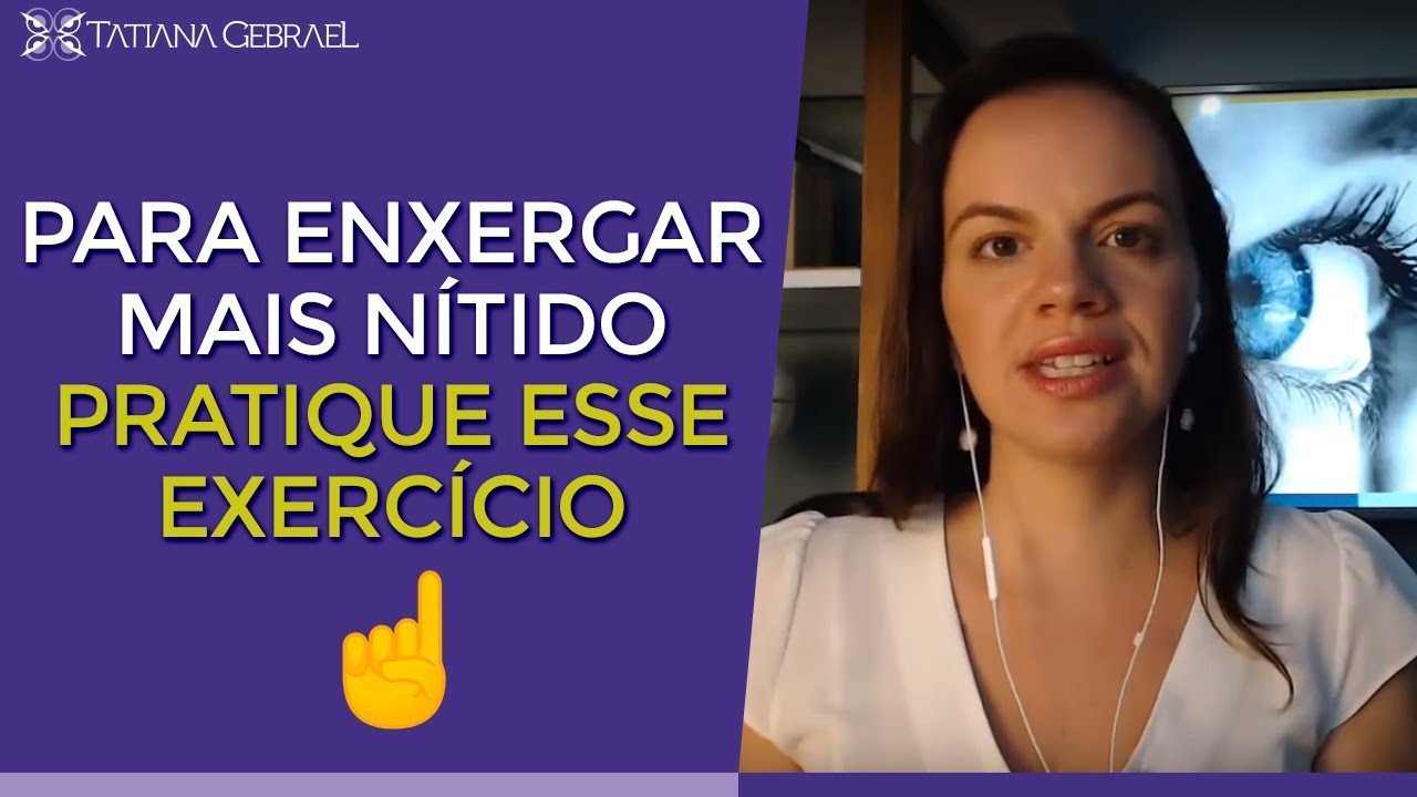 EXERC&Iacute;CIO PARA ENXERGAR MAIS N&Iacute;TIDO