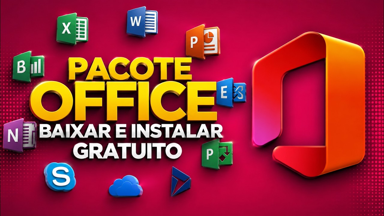 COMO INSTALAR E BAIXAR O MICROSOFT OFFICE NO PC (M&eacute;todo Oficial Atualizado 2026 E DE GRA&Ccedil;A)