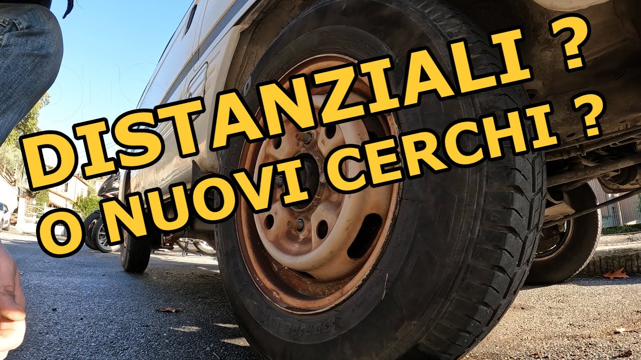 Nuovi Cerchi o Distanziali? - Facciamo un pò di calcoli !! - Bedford Rascal / Super Carry