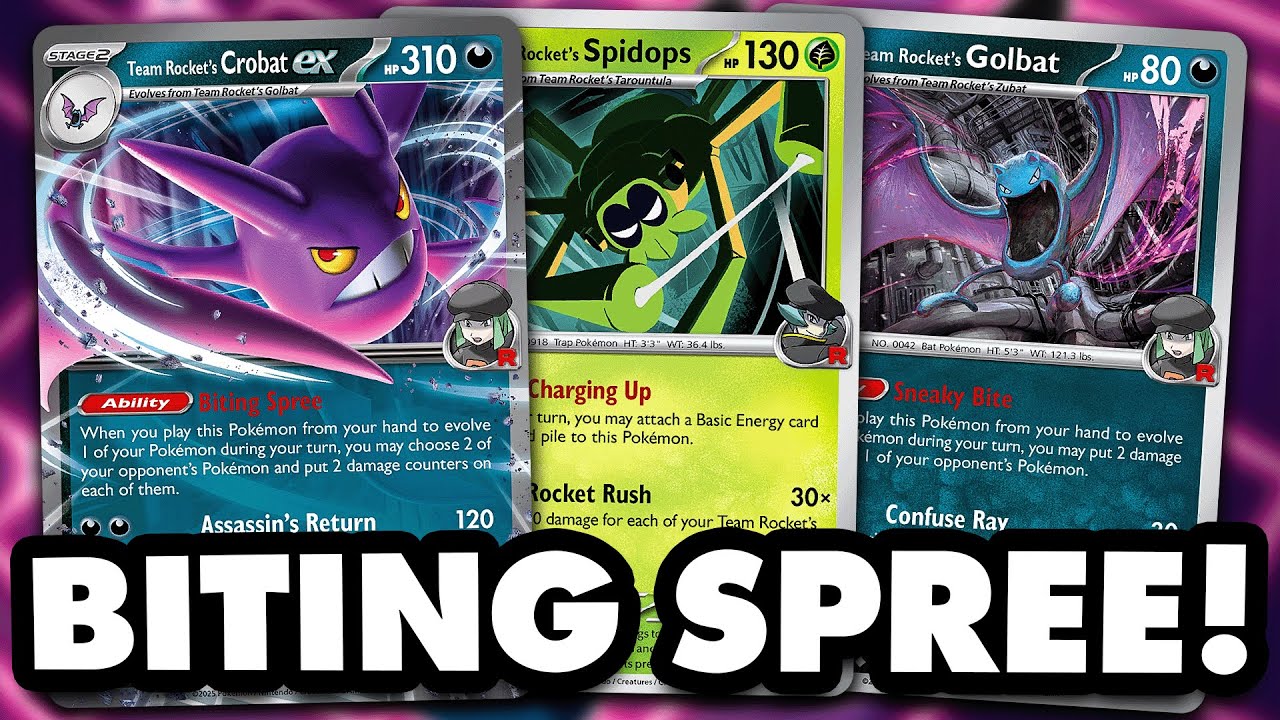 Team Rocket's Crobat ex Has So Much Potential!