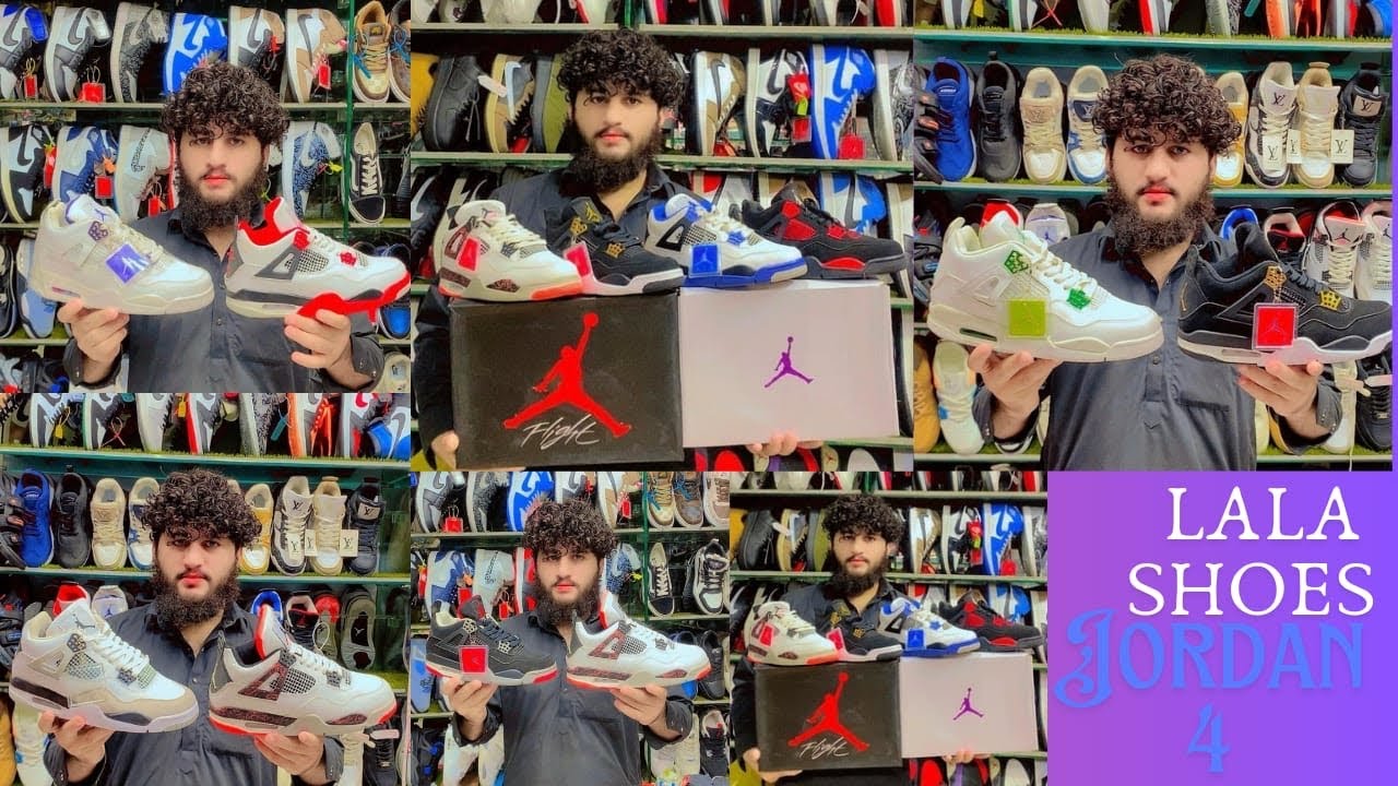 Air Jordan 4 Nike sneakers market Karachi lighthouse qaim jan Lala Shoes all Jordan shoes market ￼￼￼