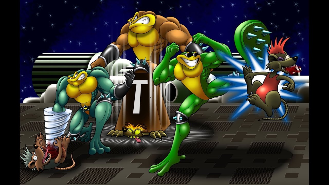 Battletoads. Arcade. No Damage Walkthrough
