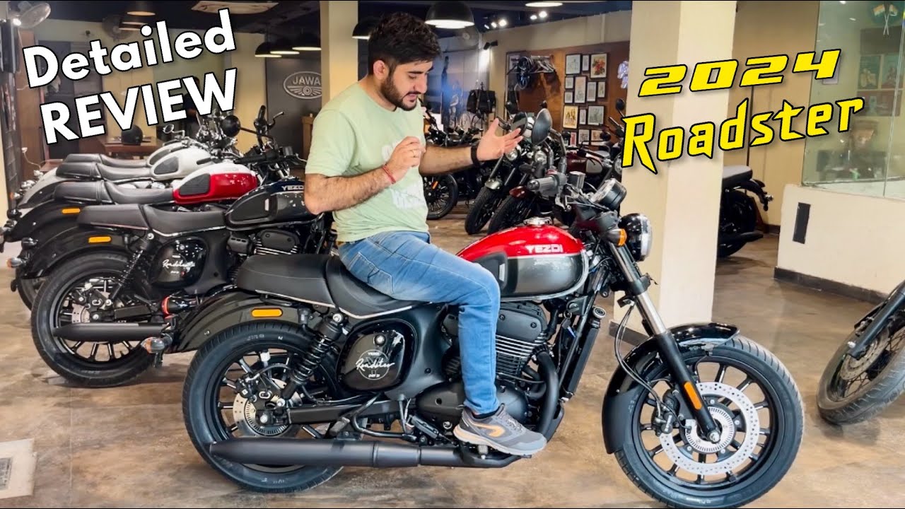 2024 Yezdi Jawa Roadster New Model Launched : Detailed Review | On Road Price | Exhaust Note🔥