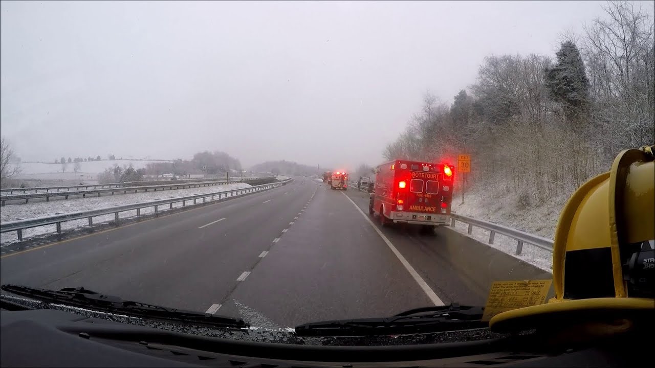 BVFD Engine 3 Responding 12/9/17, (Ride Along)