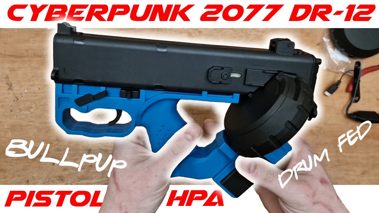 Project DR-12 Quasar Part 2 - Cyberpunk 2077 Bullpup Pistol