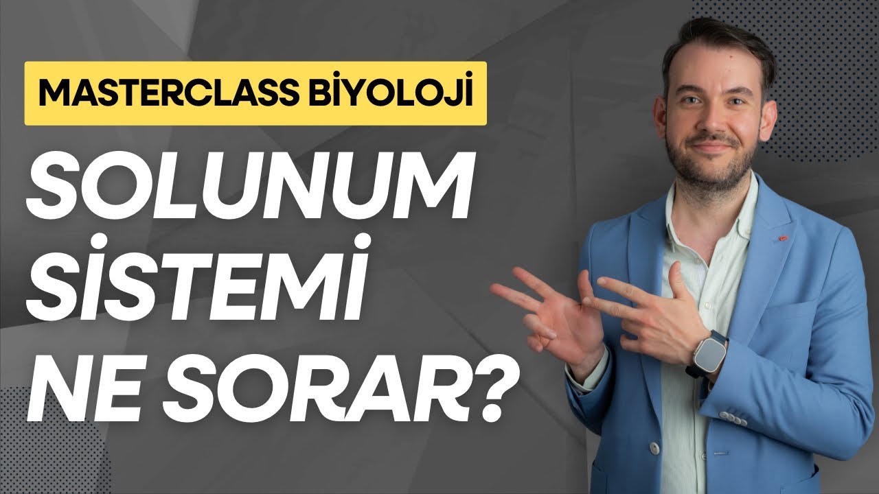 ÖSYM Solunum Sisteminden Ne Sorar? l MasterClass Biyoloji