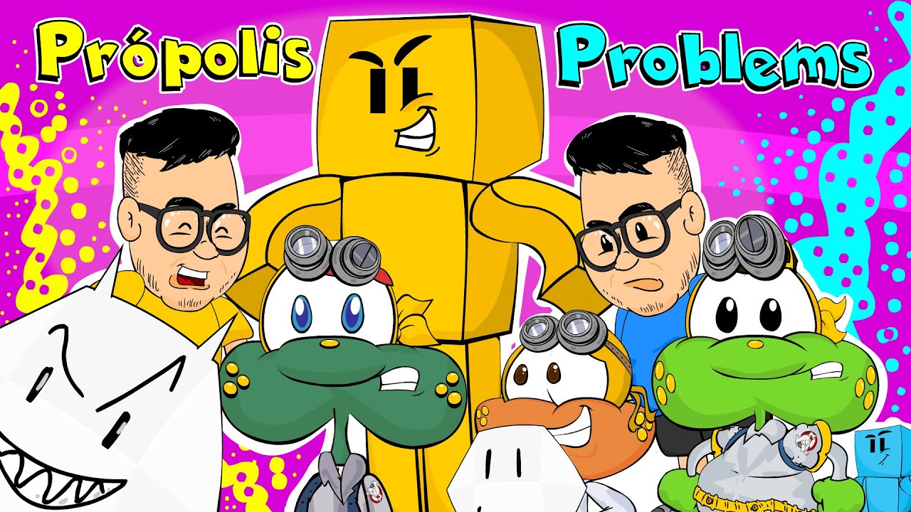 Salvando o Problems! Contra o Própolis! A saga em Desenho Animado com os Sapo Brothers