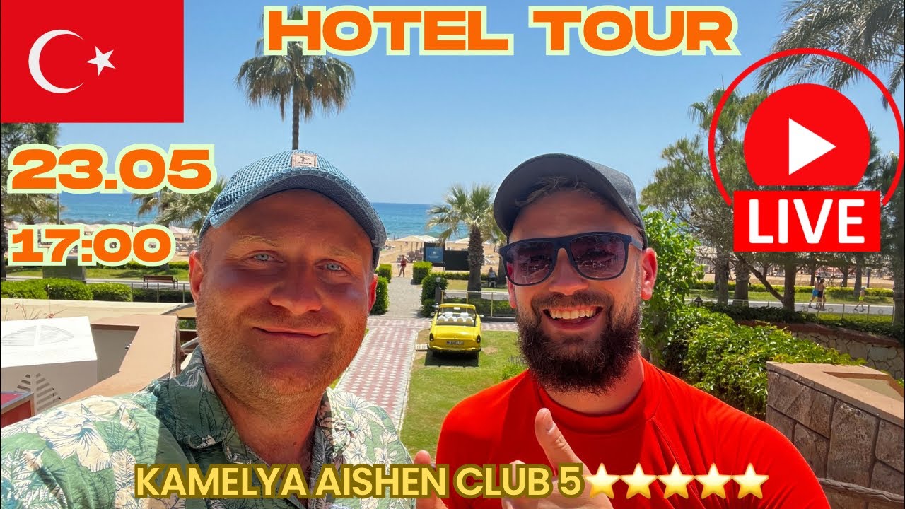🇹🇷Turcja KAMELYA AISHEN CLUB 23.05 Odkrywamy nowe hotele #rodzinaczesiow #kamelya